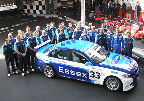 Team Essex BMW 320si E90.